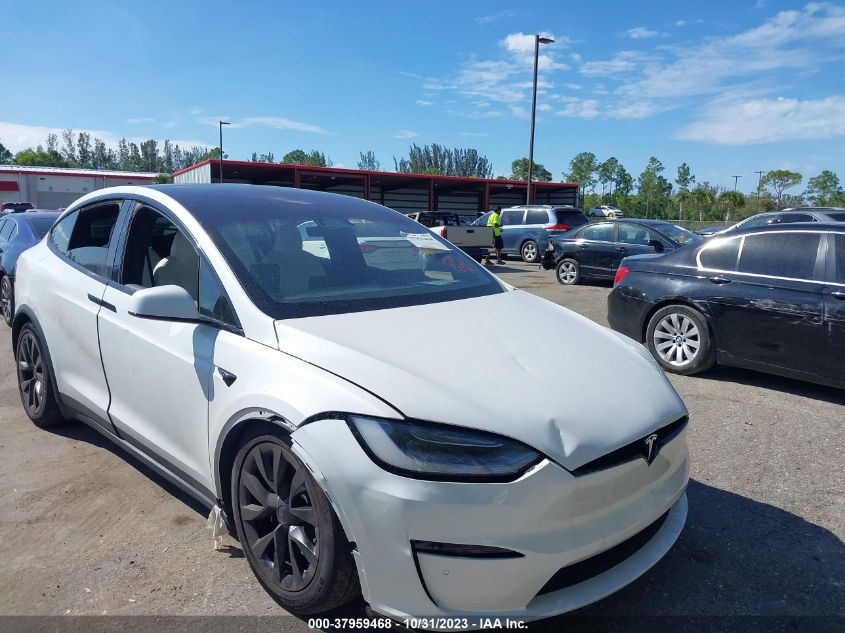 2022 TESLA MODEL X - 7SAXCBE55NF331481