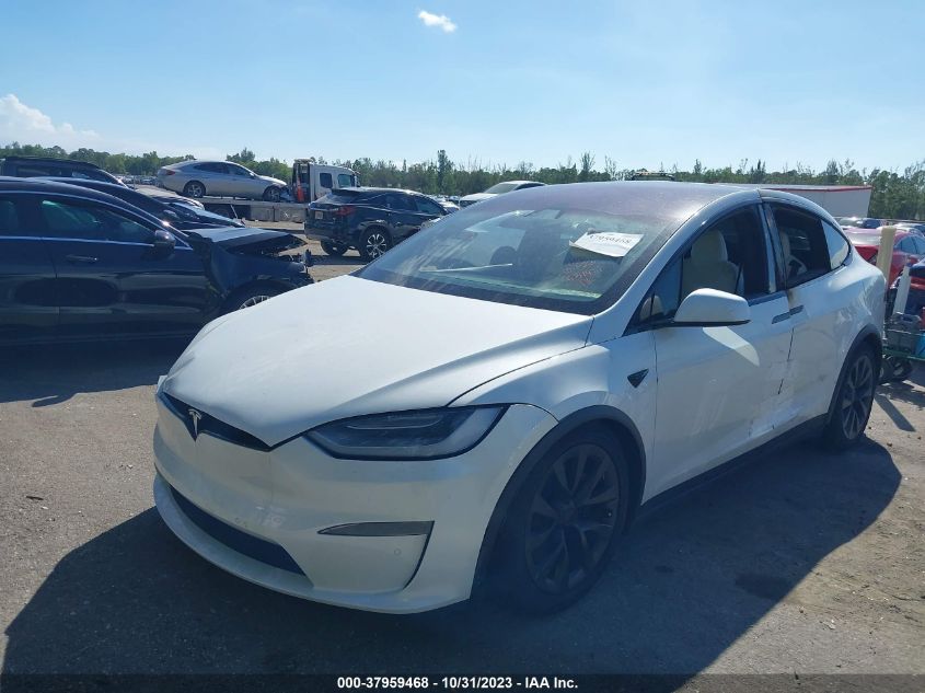 2022 TESLA MODEL X - 7SAXCBE55NF331481