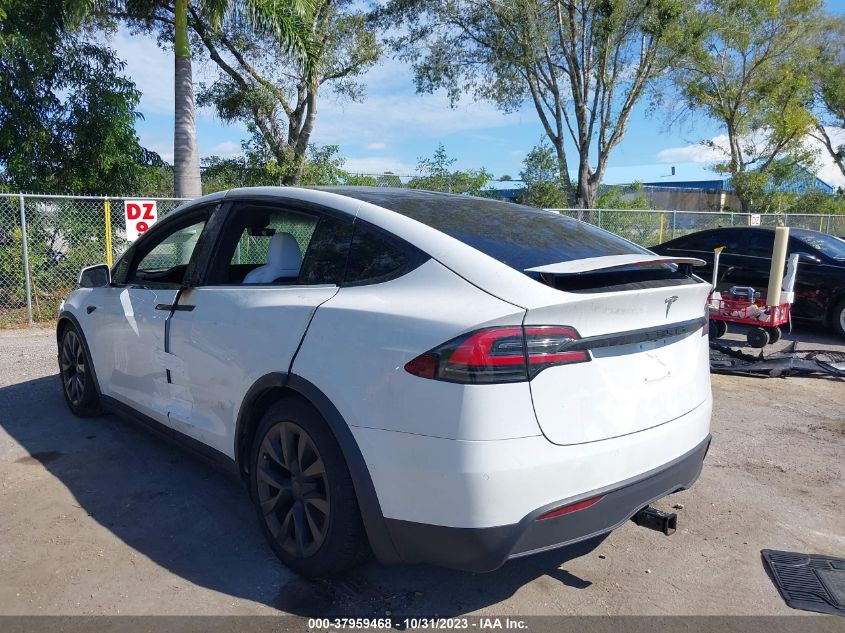 2022 TESLA MODEL X - 7SAXCBE55NF331481