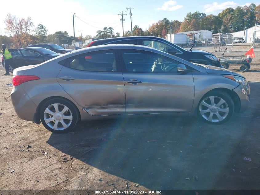 2013 HYUNDAI ELANTRA LIMITED - 5NPDH4AE8DH243964