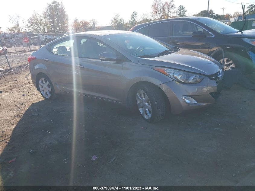 2013 HYUNDAI ELANTRA LIMITED - 5NPDH4AE8DH243964