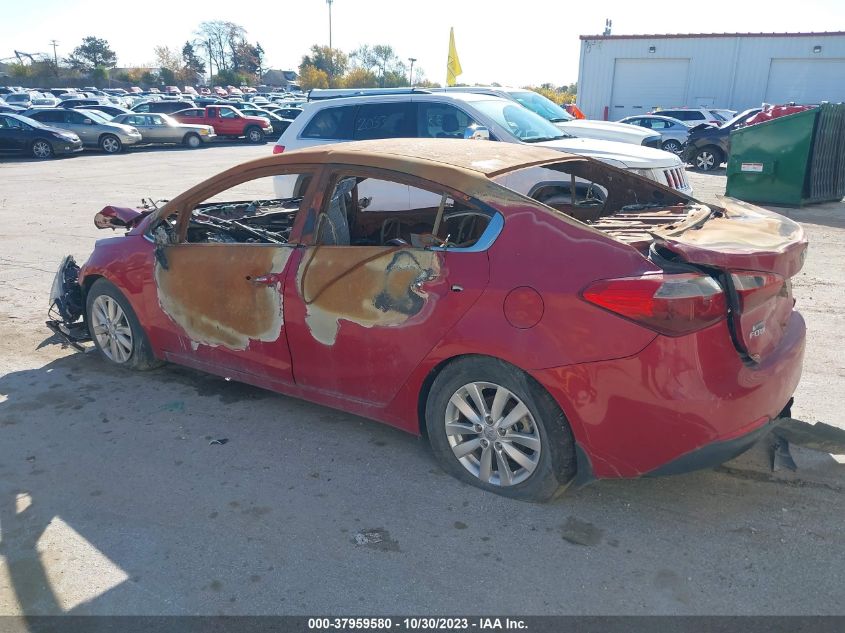2014 KIA FORTE EX - KNAFX4A88E5194639