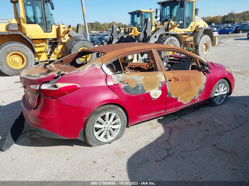 2014 KIA FORTE EX - KNAFX4A88E5194639