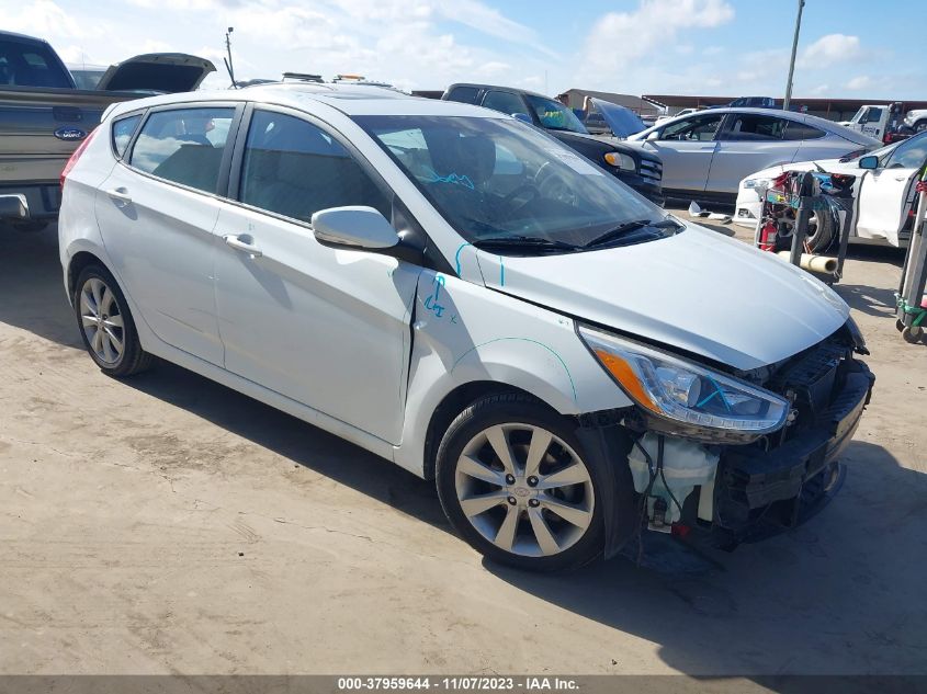 2014 HYUNDAI ACCENT GLS/SE - KMHCU5AE9EU173374