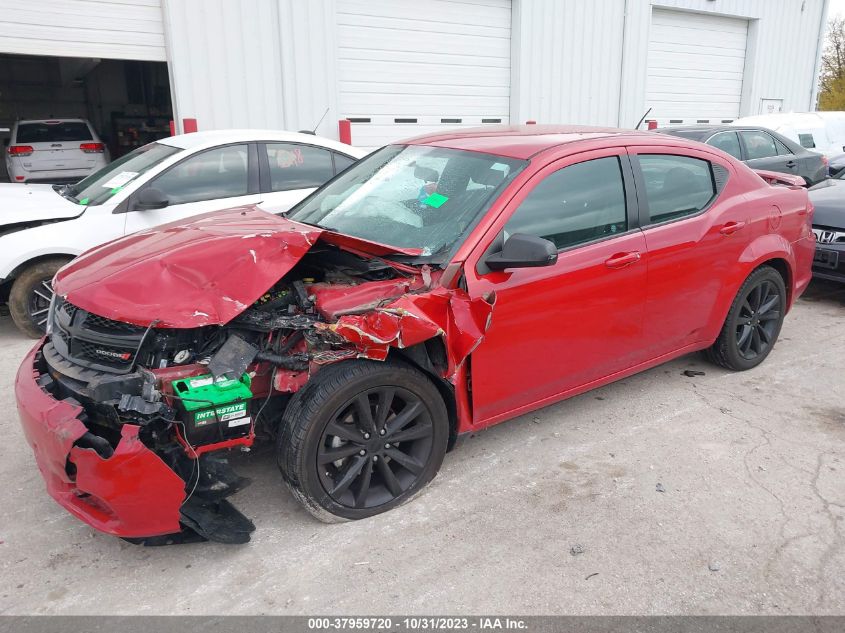 2014 DODGE AVENGER SE - 1C3CDZAG0EN165479