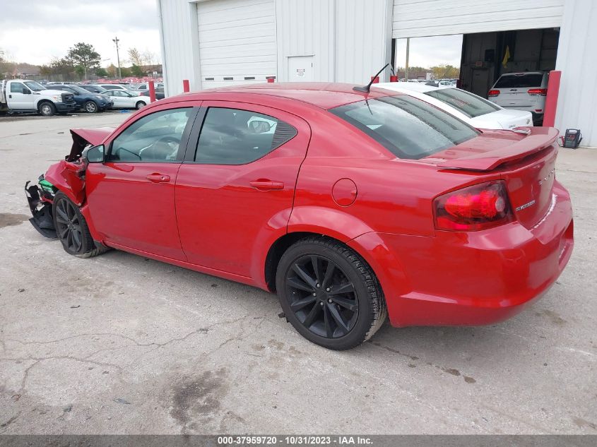 2014 DODGE AVENGER SE - 1C3CDZAG0EN165479