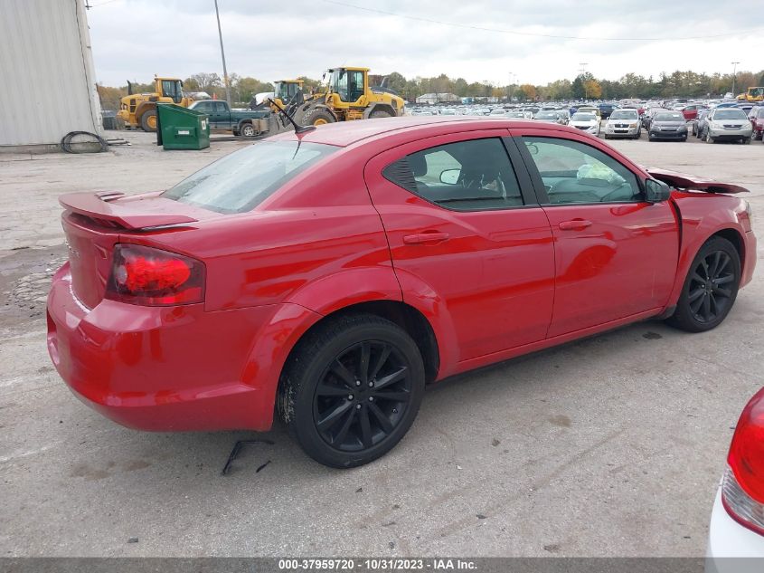 2014 DODGE AVENGER SE - 1C3CDZAG0EN165479