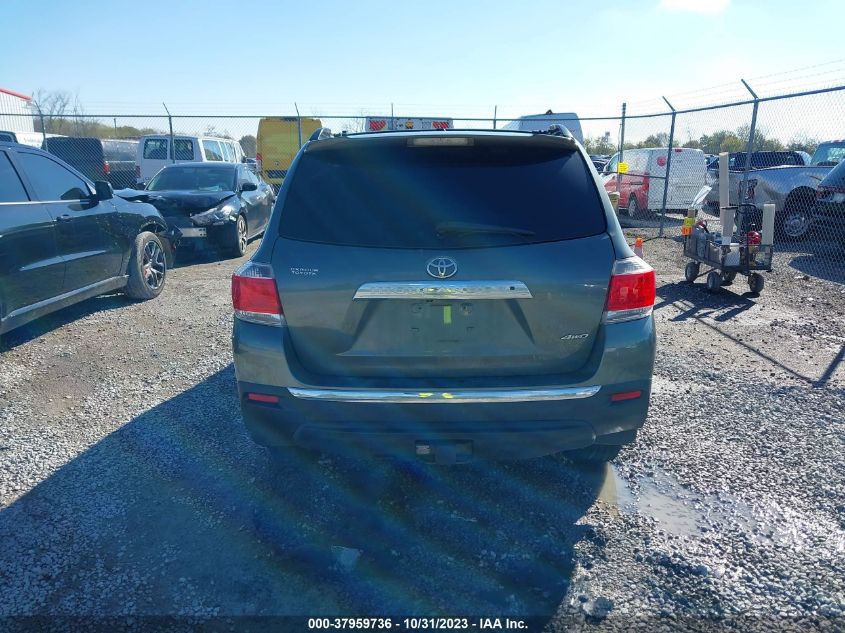 2013 TOYOTA HIGHLANDER LIMITED V6 - 5TDDK3EH7DS269482
