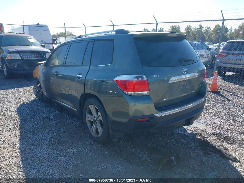 2013 TOYOTA HIGHLANDER LIMITED V6 - 5TDDK3EH7DS269482