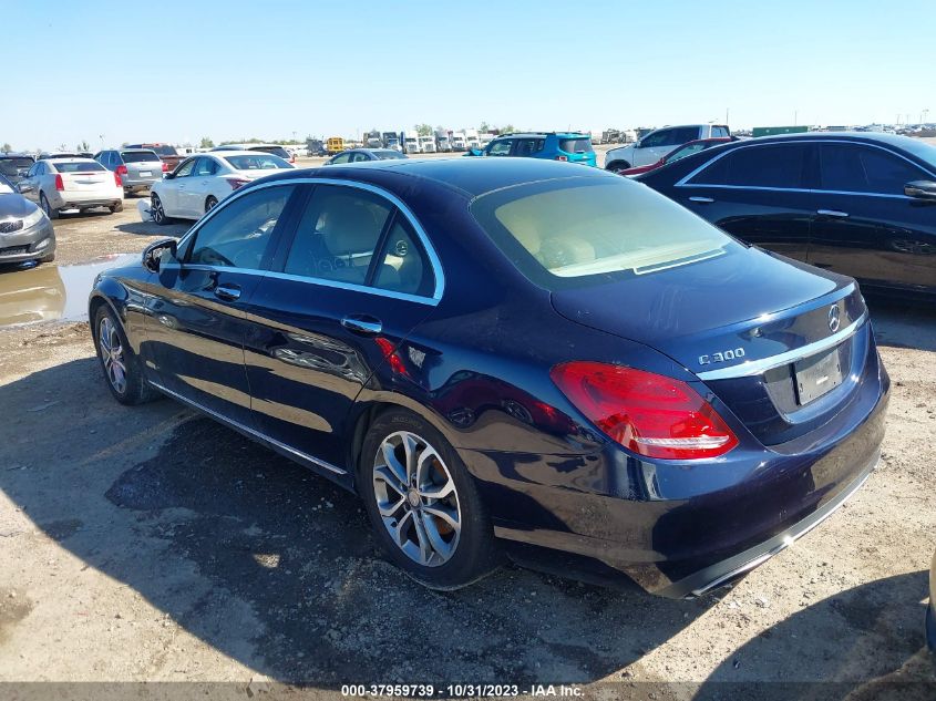 VIN WDDWF4KB2GR143347 2016 MERCEDES-BENZ C 300 no.3