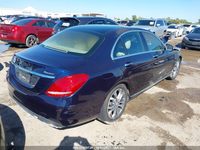 VIN WDDWF4KB2GR143347 2016 MERCEDES-BENZ C 300 no.4