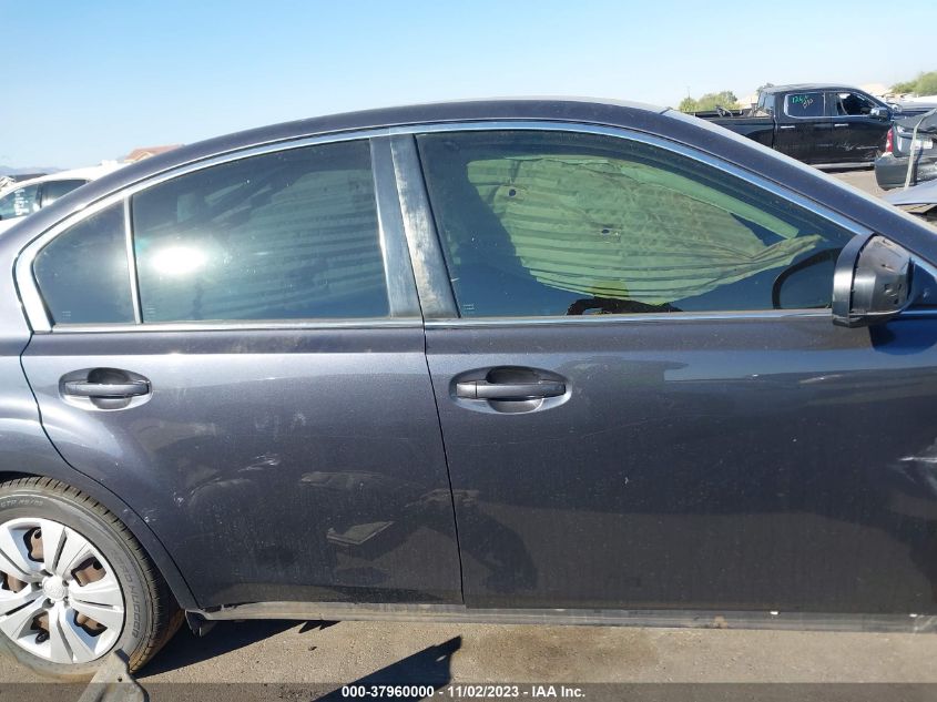 2013 SUBARU LEGACY 2.5I - 4S3BMBA67D3018544