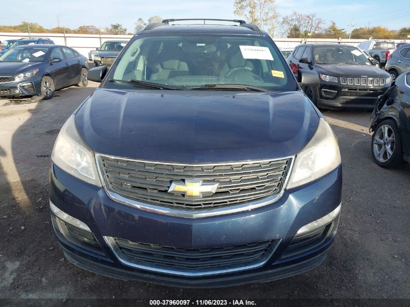 2015 CHEVROLET TRAVERSE LS - 1GNKRFKD5FJ358965