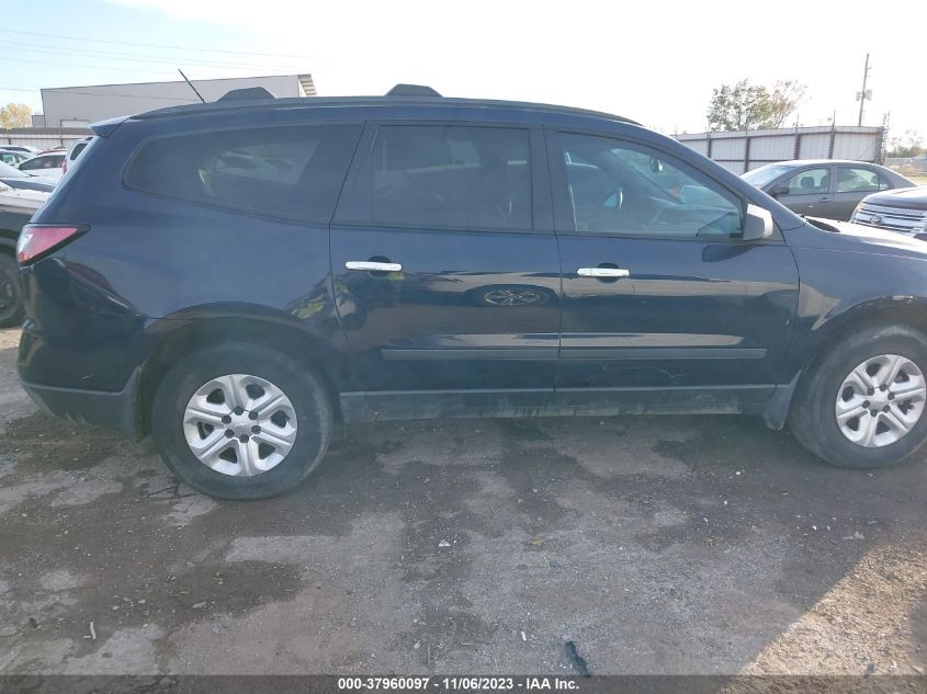 2015 CHEVROLET TRAVERSE LS - 1GNKRFKD5FJ358965