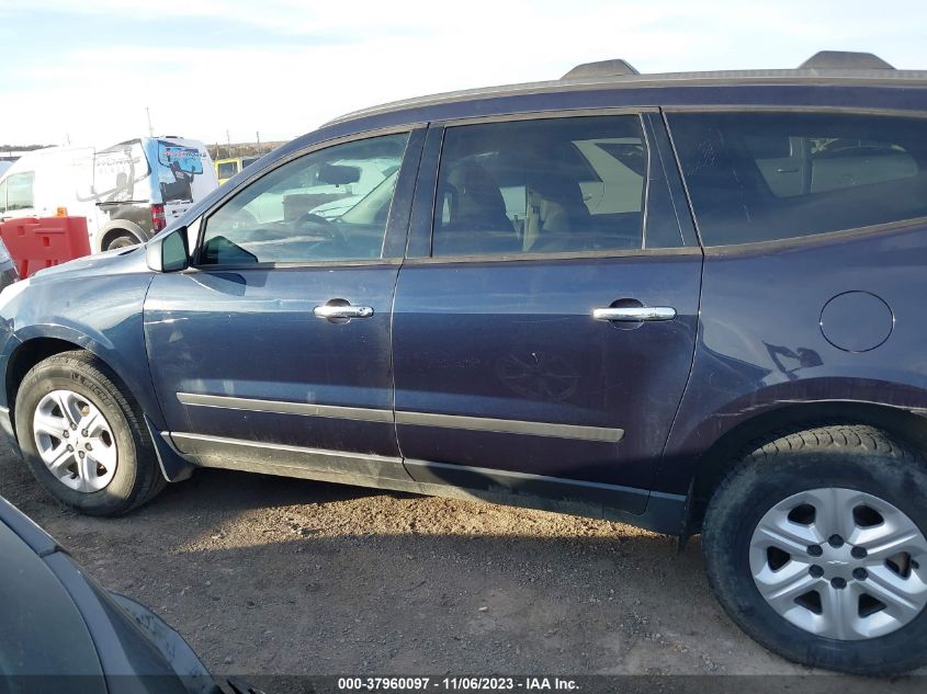 2015 CHEVROLET TRAVERSE LS - 1GNKRFKD5FJ358965