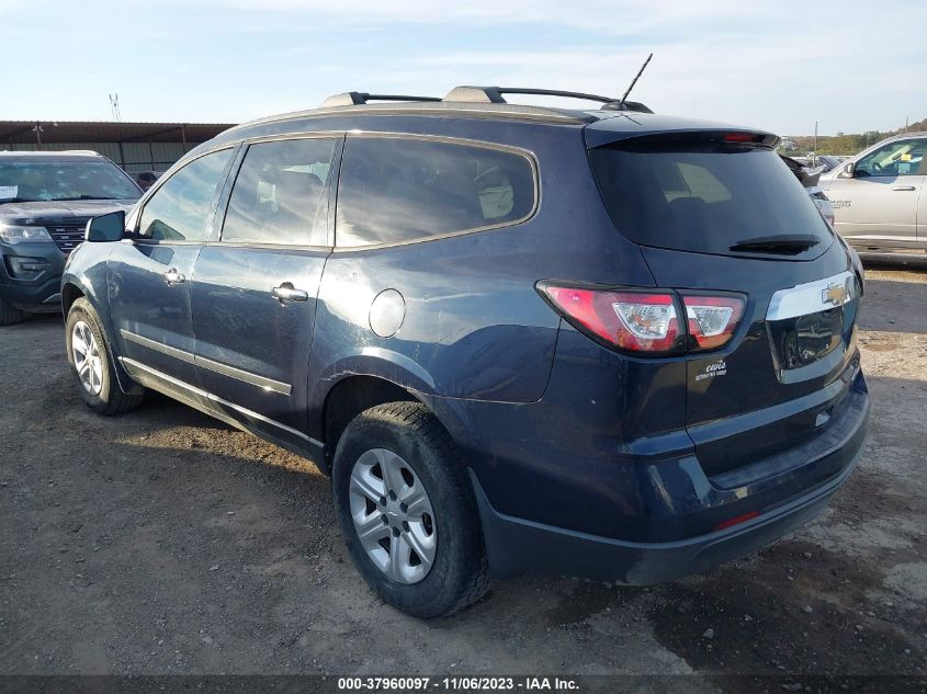 2015 CHEVROLET TRAVERSE LS - 1GNKRFKD5FJ358965