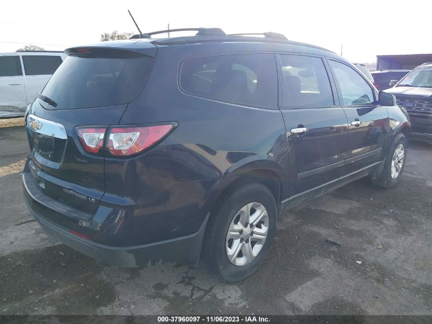 2015 CHEVROLET TRAVERSE LS - 1GNKRFKD5FJ358965