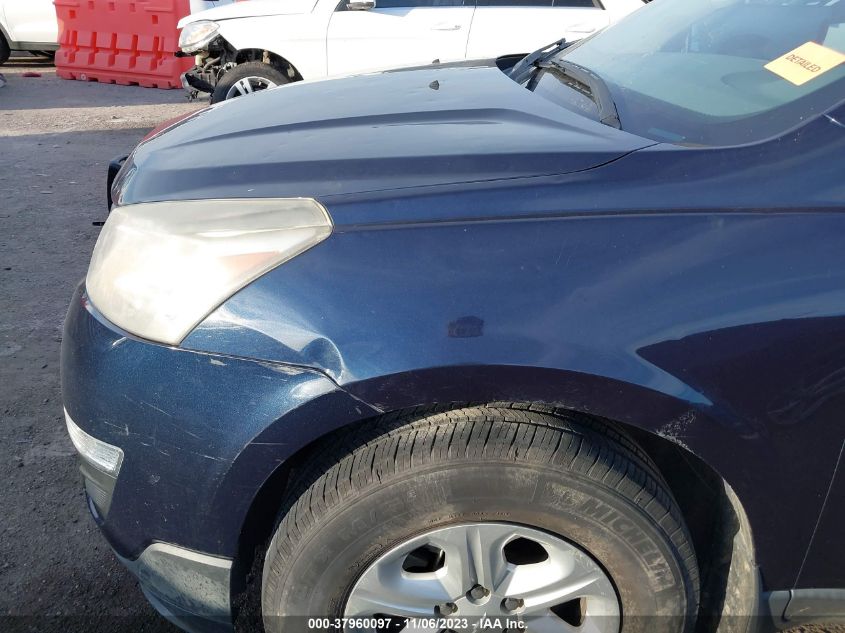 2015 CHEVROLET TRAVERSE LS - 1GNKRFKD5FJ358965