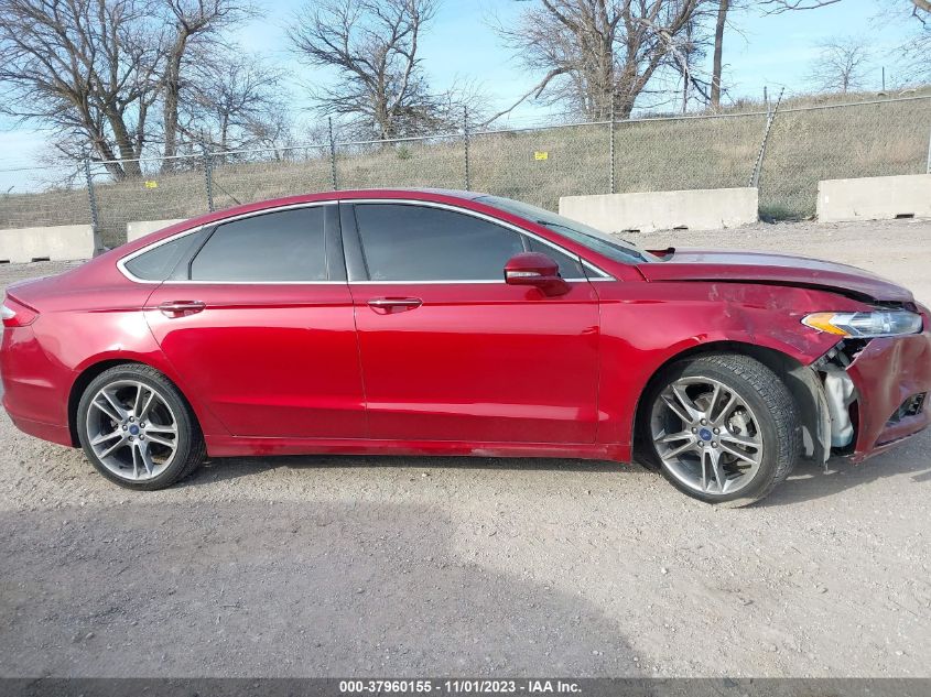 2015 FORD FUSION TITANIUM - 3FA6P0K93FR305640
