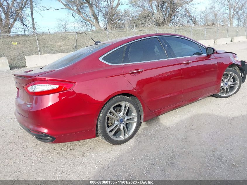 2015 FORD FUSION TITANIUM - 3FA6P0K93FR305640