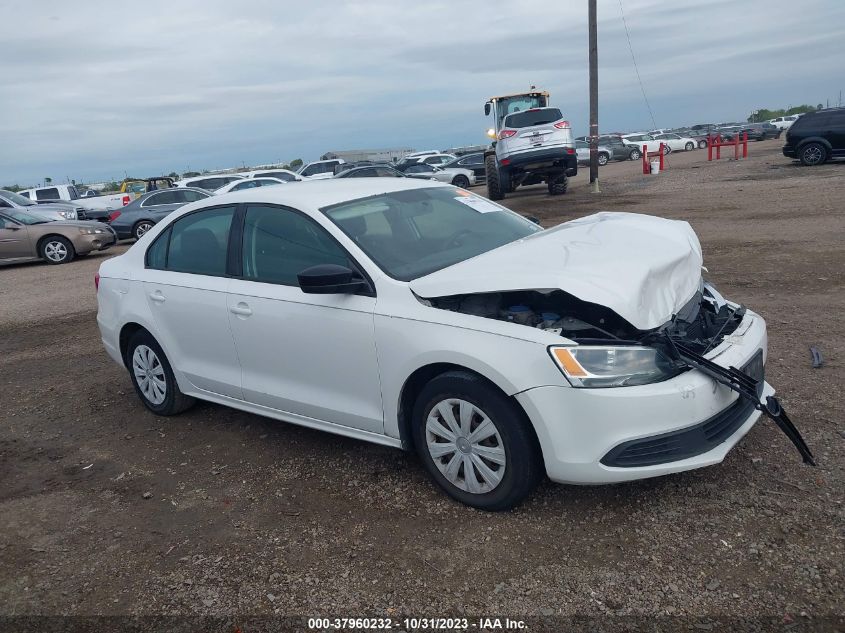 2013 VOLKSWAGEN JETTA 2.0L S - 3VW2K7AJ9DM405387