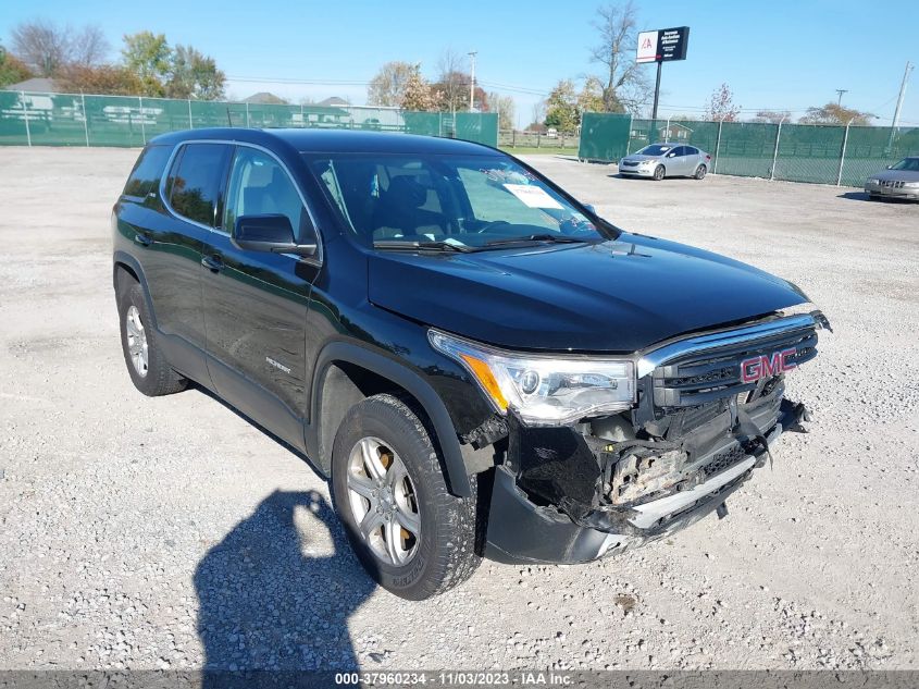 Lot #2539238153 2019 GMC ACADIA SLE-1 salvage car