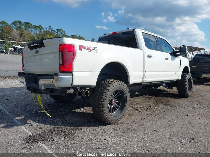 1FT7W2BTXLEC17191 Ford F-250 LARIAT 4