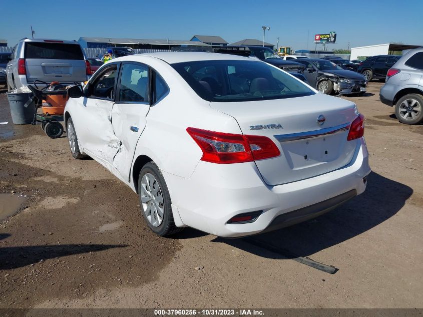 2016 NISSAN SENTRA S - 3N1AB7AP7GY288590