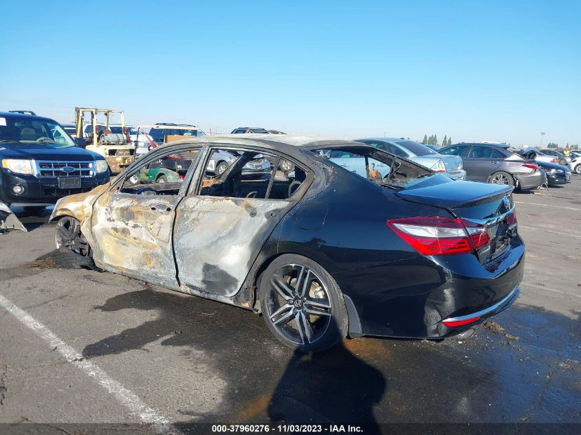 2017 HONDA ACCORD SPORT - 1HGCR2F53HA173746
