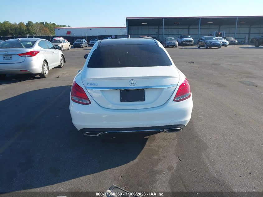 2017 MERCEDES-BENZ C 300 LUXURY/SPORT - 55SWF4JB9HU213492