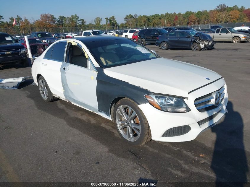 2017 MERCEDES-BENZ C 300 LUXURY/SPORT - 55SWF4JB9HU213492