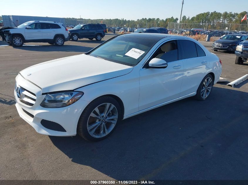 2017 MERCEDES-BENZ C 300 LUXURY/SPORT - 55SWF4JB9HU213492
