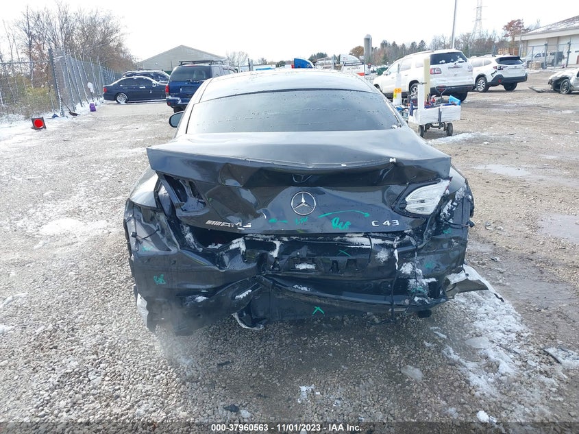 VIN WDDWJ6EB1KF903607 2019 MERCEDES-BENZ AMG C 43 4MATIC