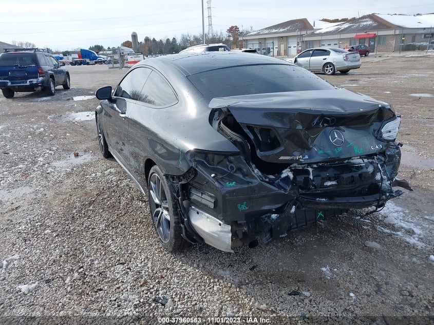 VIN WDDWJ6EB1KF903607 2019 MERCEDES-BENZ AMG C 43 4MATIC