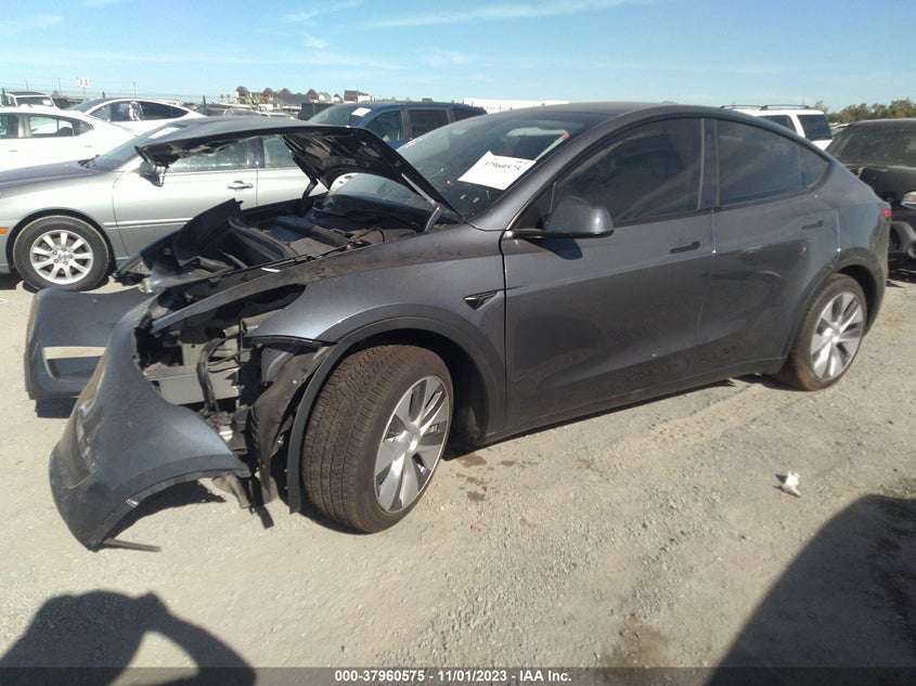 VIN 7SAYGDEE0PA127045 2023 TESLA MODEL Y AWD/LONG RANGE DUAL MOTOR ALL-WHEEL DRIVE
