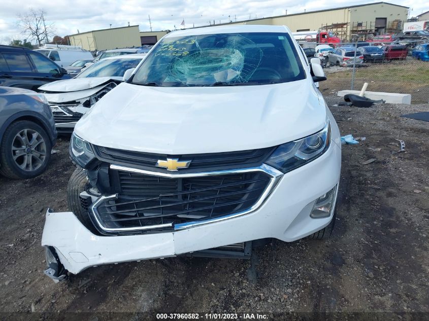 2020 CHEVROLET EQUINOX FWD LT 1.5L TURBO - 2GNAXKEV8L6107011