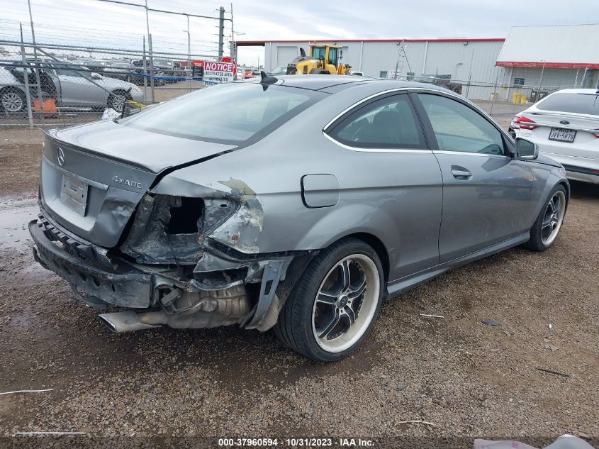 2013 MERCEDES-BENZ C 350 SPORT 4MATIC WDDGJ8JB7DF943439