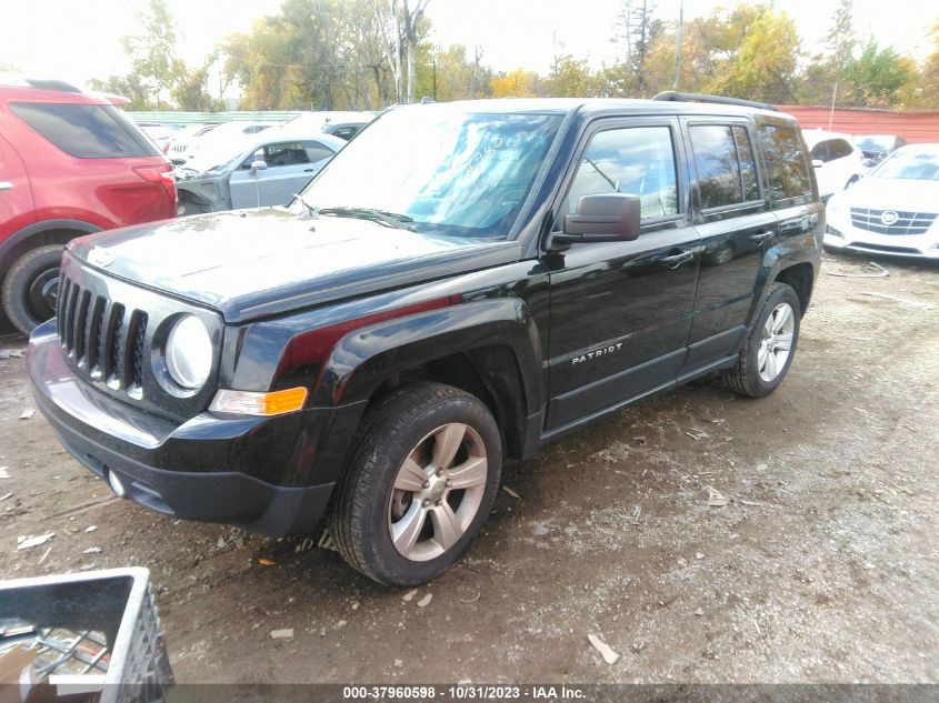 2014 JEEP PATRIOT LATITUDE - 1C4NJRFB2ED762780
