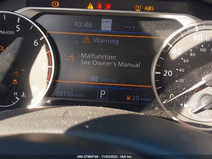 2019 NISSAN ALTIMA SL - 1N4BL4EV9KC190075