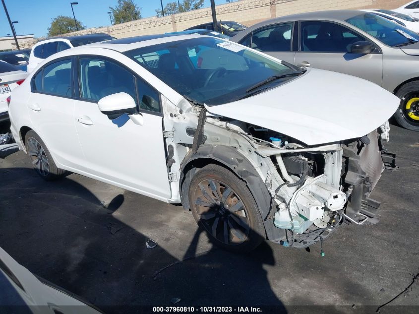 2015 HONDA CIVIC EXL - 19XFB2F94FE258284