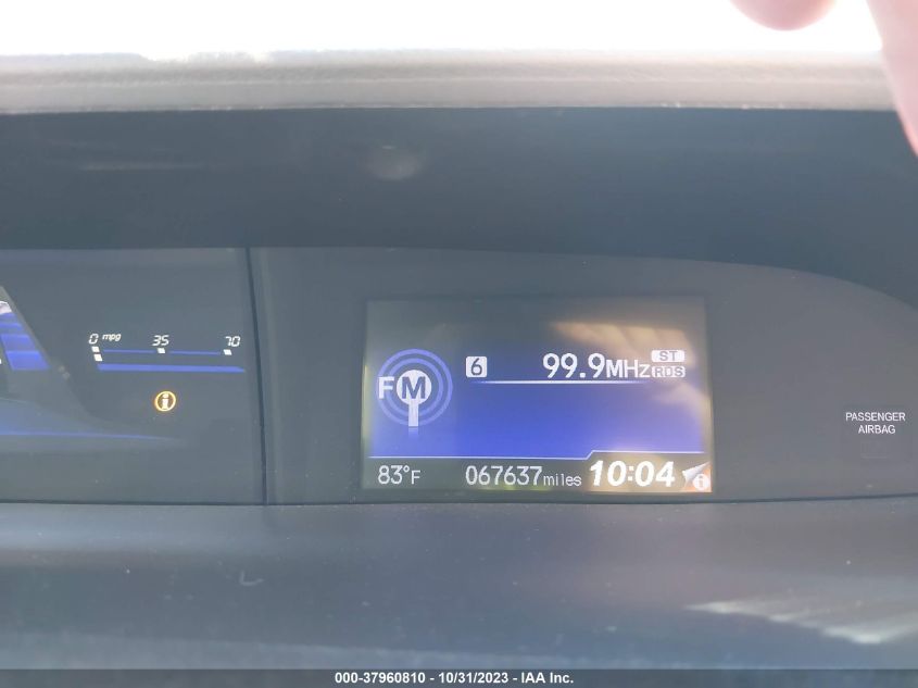 2015 HONDA CIVIC EXL - 19XFB2F94FE258284