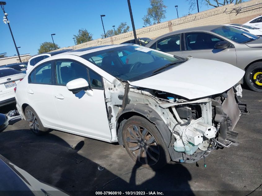 2015 HONDA CIVIC EXL - 19XFB2F94FE258284