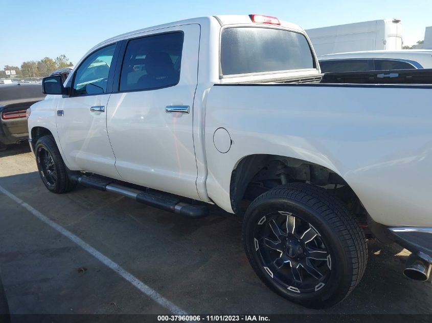 2016 TOYOTA TUNDRA 4WD TRUCK PLATINUM/1794 - 5TFAW5F12GX509539