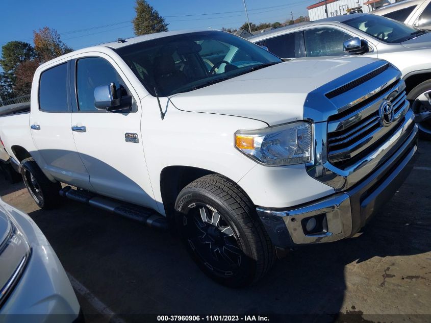 2016 TOYOTA TUNDRA 4WD TRUCK PLATINUM/1794 - 5TFAW5F12GX509539