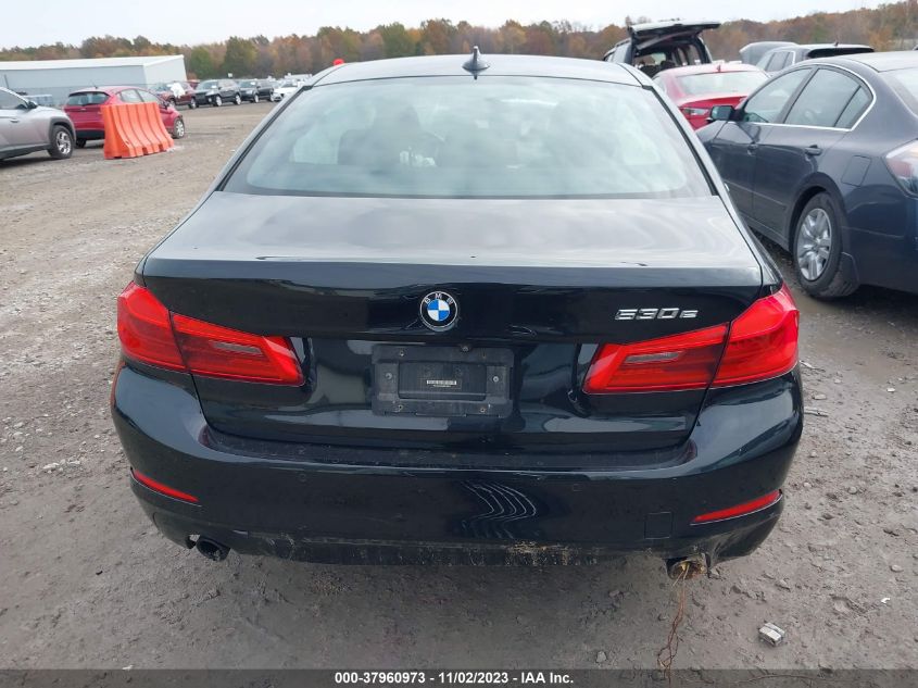 2018 BMW 530E XDRIVE IPERFORMANCE WBAJB1C59JB374427