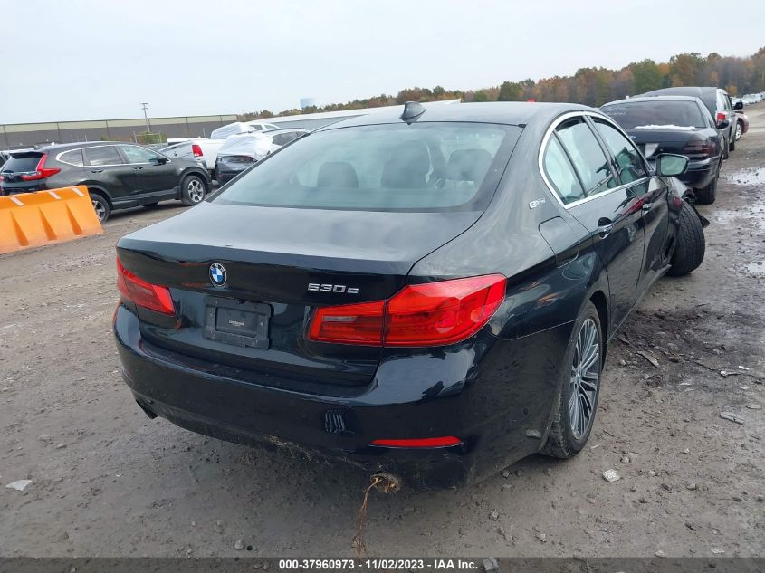 2018 BMW 530E XDRIVE IPERFORMANCE WBAJB1C59JB374427