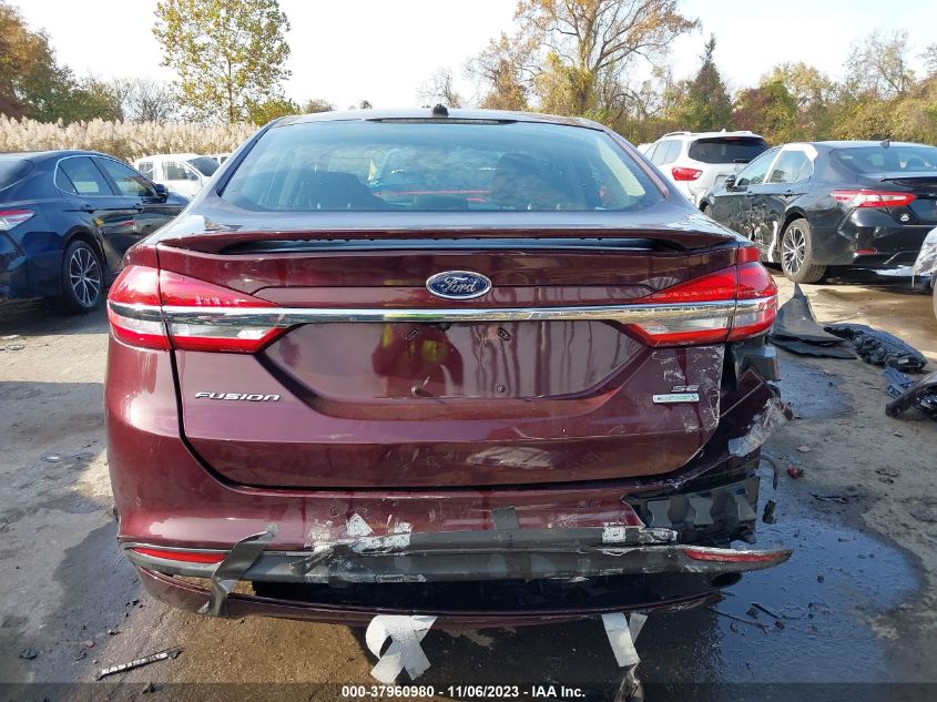 2017 FORD FUSION SE - 3FA6P0HD4HR402845