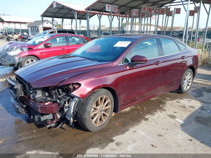 2017 FORD FUSION SE - 3FA6P0HD4HR402845