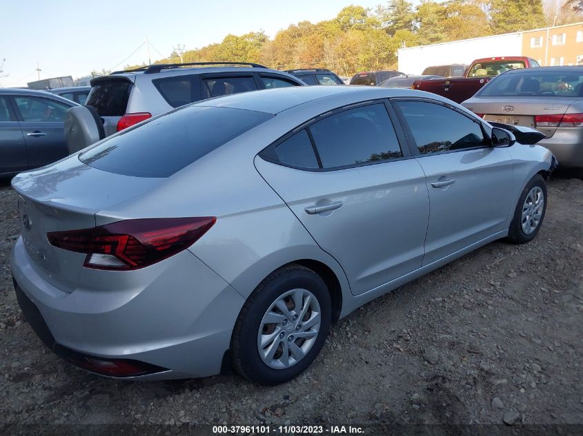 2019 HYUNDAI ELANTRA SE - 5NPD74LF3KH480772