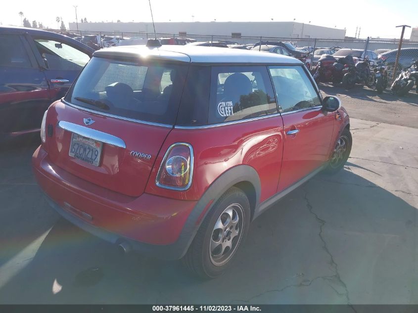2013 MINI HARDTOP COOPER WMWSU3C57DT679109